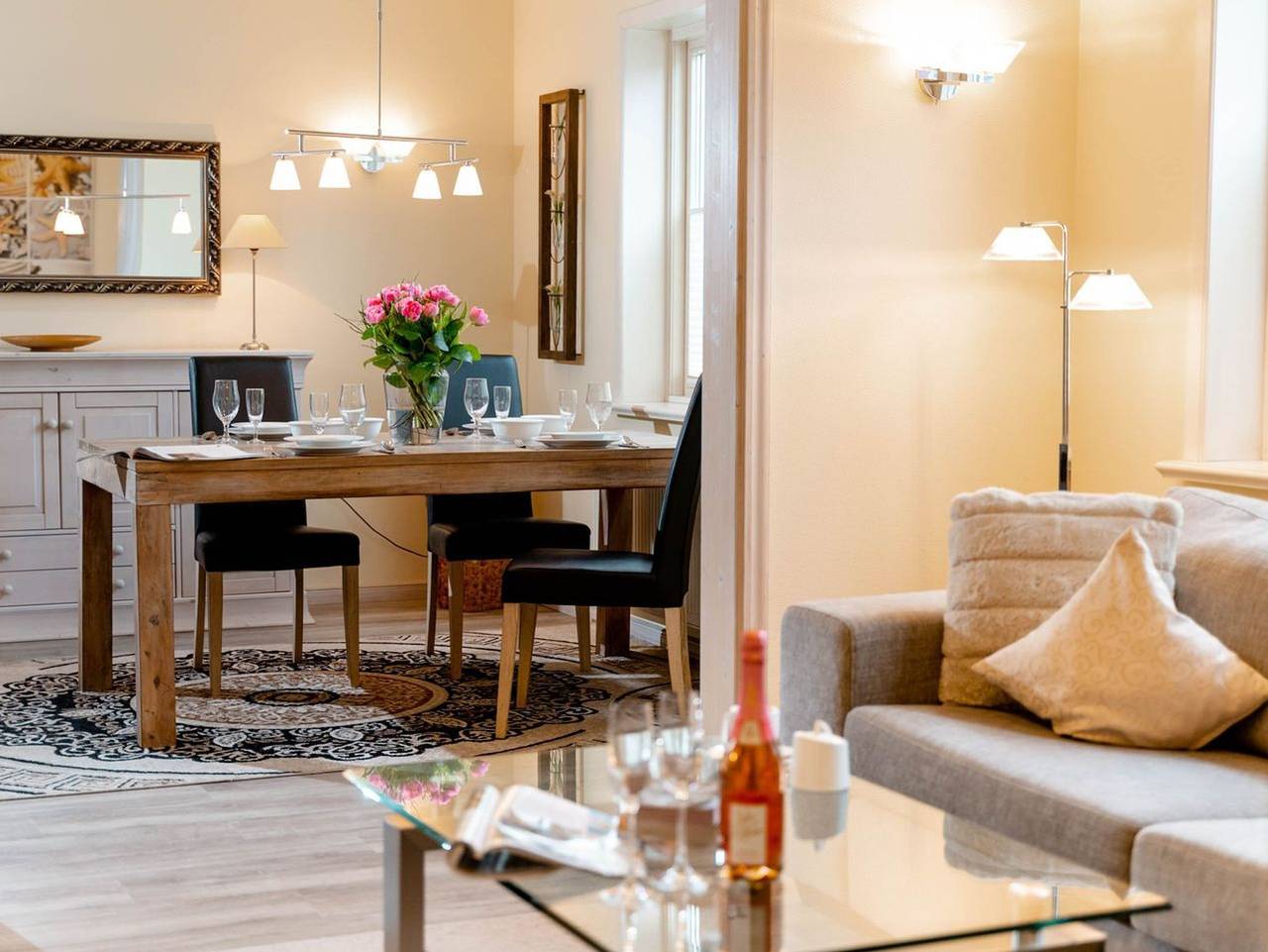 Ganze Ferienwohnung, Käpt n im Haus Admiral   ebenerdig - Entspanntes Inselleben: Gemütliche Ferienwohnung in Westerland auf Sylt in Westerland, Sylt (Gemeinde)