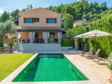 Villa in Mancor de la Vall, Majorca Center für 6 