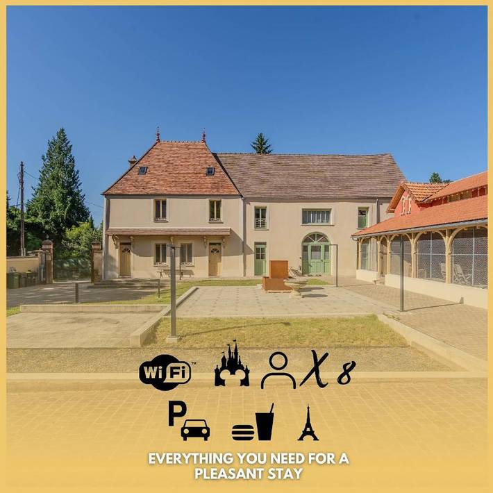 Location de vacances pour 8 personnes, avec jardin ainsi que terrasse et vue dans Saint-Augustin (Seine-et-Marne)