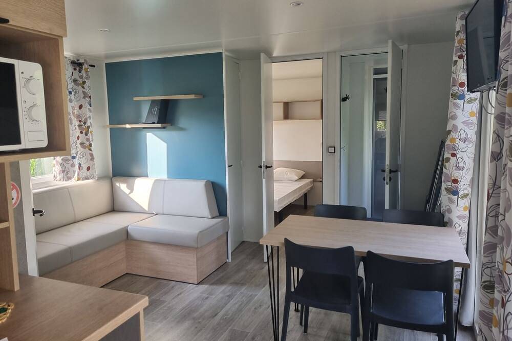 Mobile home confort 2 chambres- Camping Les Rives de Vilaine in Férel, Côte des Mégalithes
