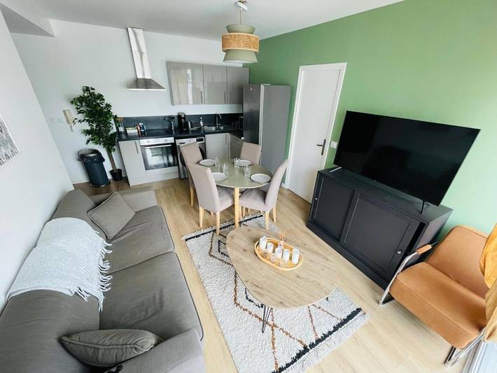 Apartamento de vacaciones para 6 personas, con balcón y vistas - 1