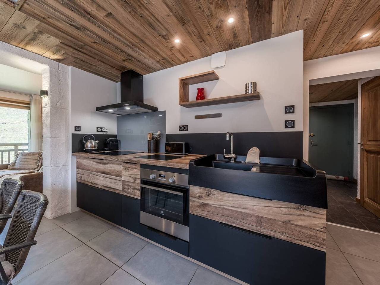 Ganze Wohnung, Charmantes Duplex im Zentrum - 4 Pers. in Saint-Bon-Tarentaise, Vanoise-Massiv
