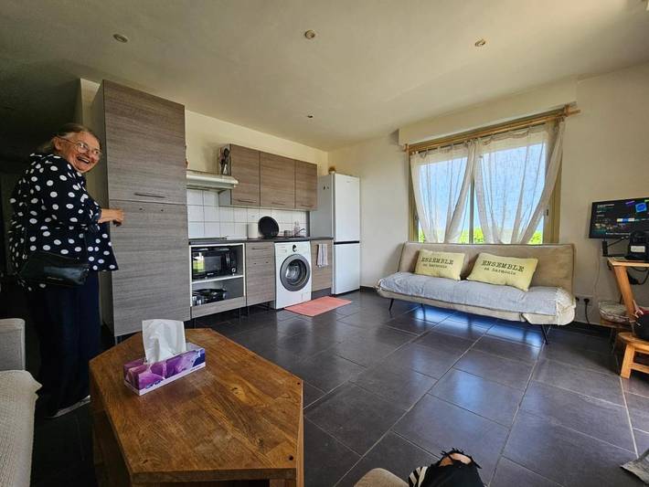 Gîte pour 7 personnes, avec vue et balcon dans Plage de la Pierre au Tambour