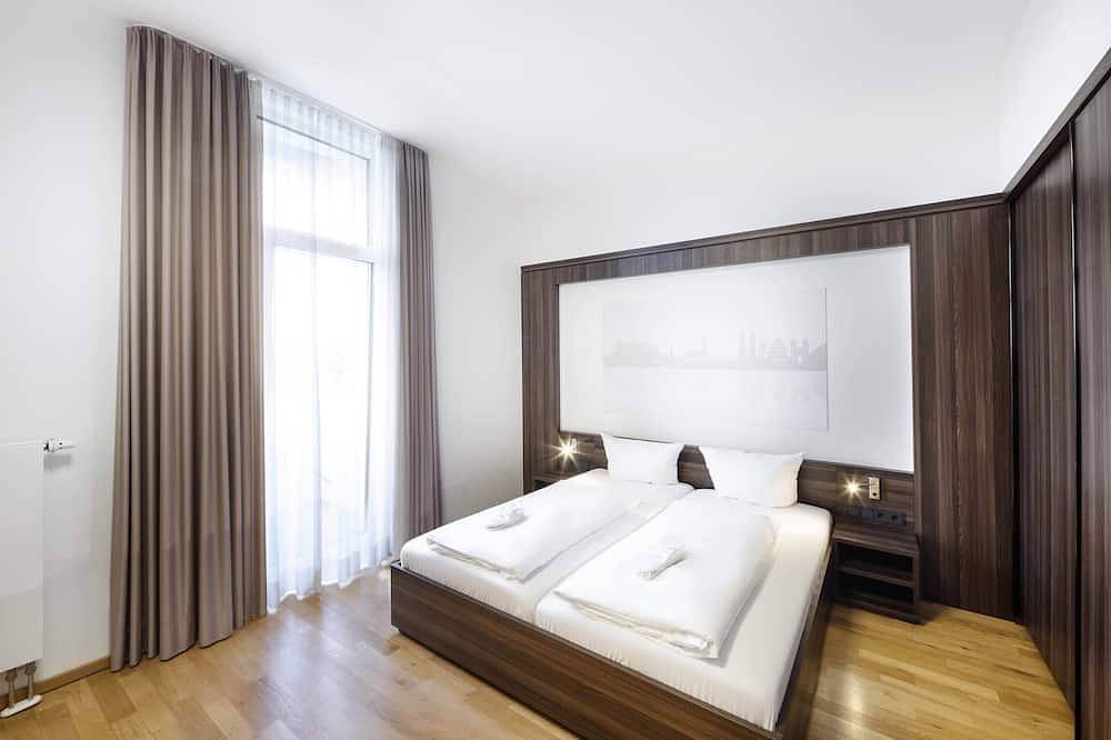 Sevendays Hotel Boardinghouse Doppelzimmer mit  Balkon in Bahnstadt, Heidelberg