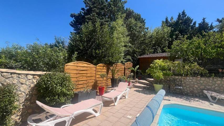 Location de vacances pour 5 personnes, avec piscine et jardin, animaux acceptés à Pennautier - 2