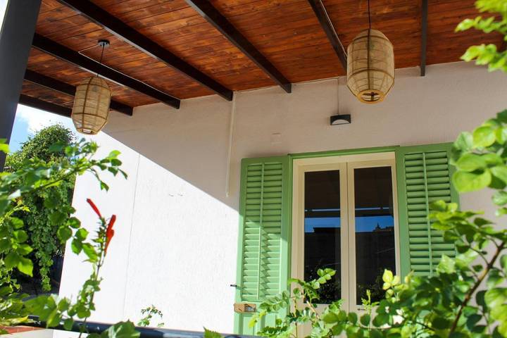 Casa vacanza per 4 persone, con panorama e giardino in Sambuca di Sicilia