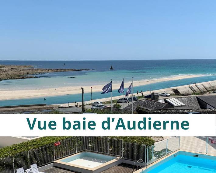 Gîte pour 5 personnes, avec sauna ainsi que piscine et vue dans Plage Tres-Cadec - 2