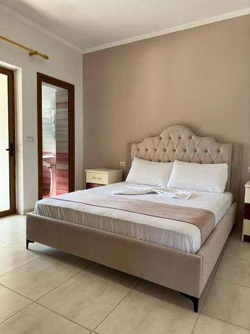 Maison d’hôte pour 2 personnes, avec balcon et vue à Saranda