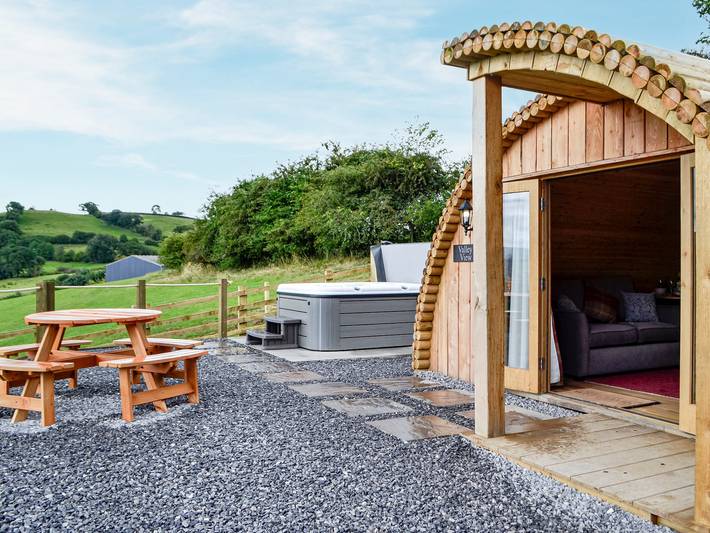 Casa rural para 4 personas con jardín in Carmarthenshire