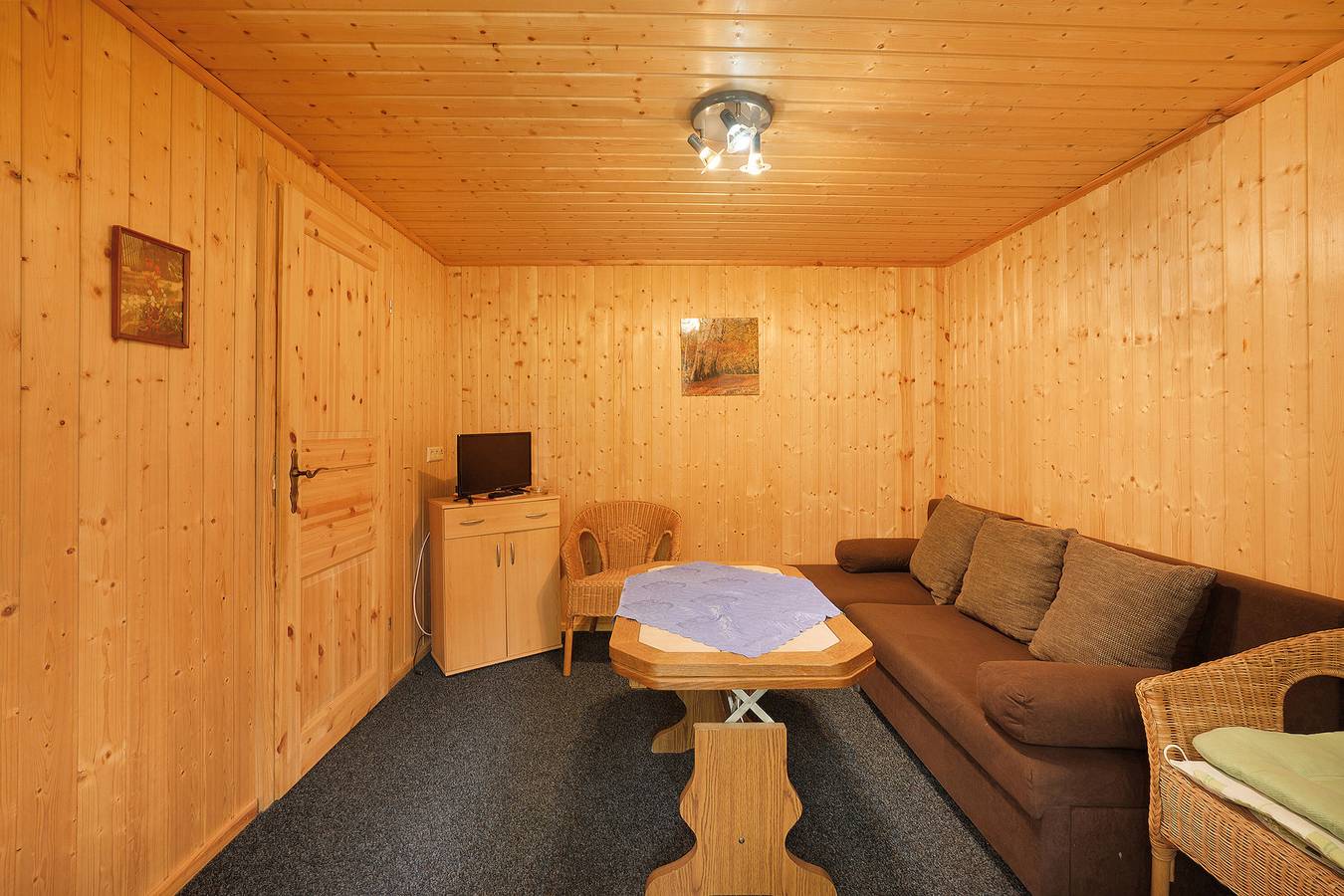 Bungalow '37a - Kimbucht' mit privater Terrasse und Gemeinschaftsgarten in Waldhufen, Oberlausitz-Niederschlesien