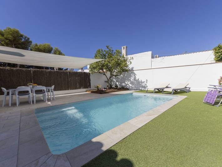 Maison de vacances pour 4 personnes, avec terrasse et jardin - 1