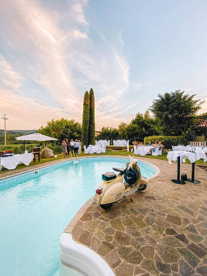 Chambre d’hôte pour 2 personnes, avec Balcon et Terrasse ainsi que Jardin et Piscine à San Pietro al Natisone