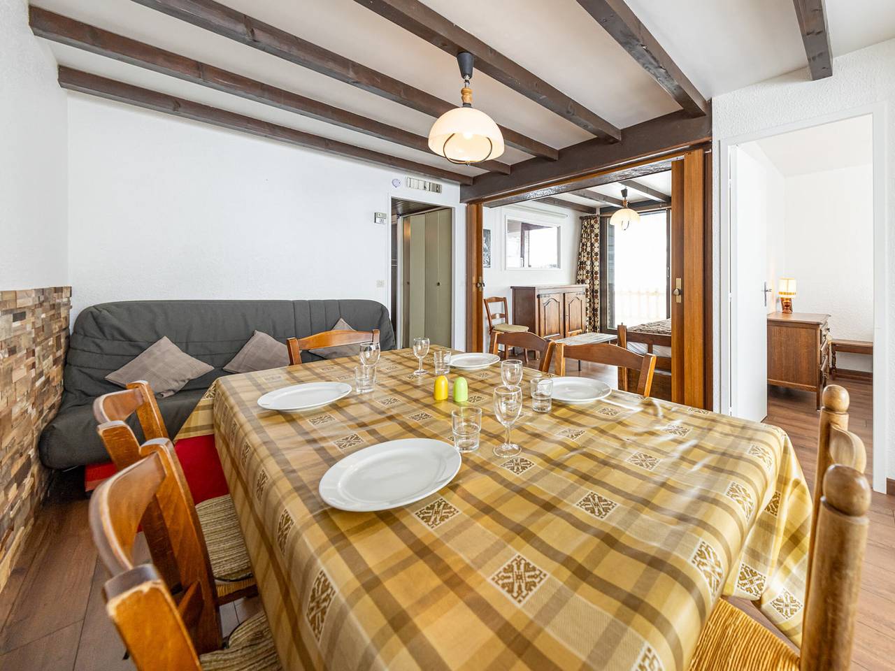 Apartamento entero, Apartamento 6 pers, al pie de pistas, Saint François Longchamp in Saint-François-Longchamp, Le Grand Domaine