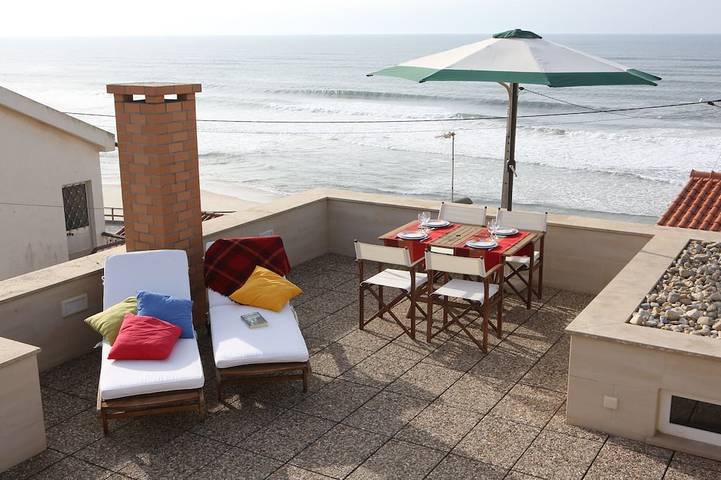 Casa de férias para 4 pessoas, com varanda em Marinha Grande