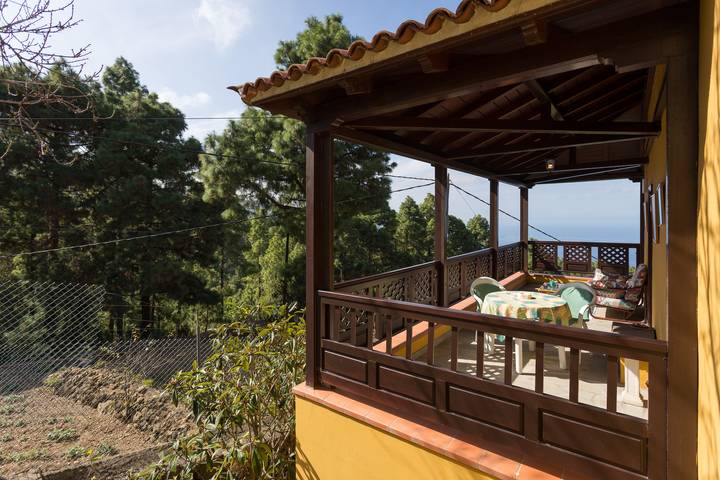 Finca with wine yard, sea and Teide view and free fibre WIFI in Icod de los Vinos, North Tenerife