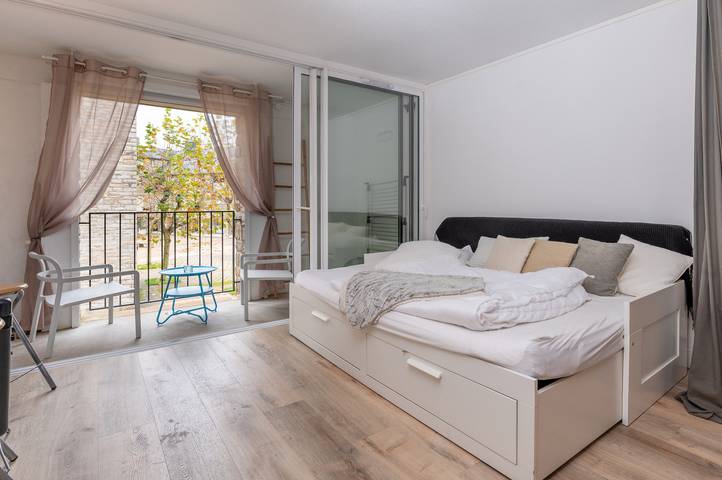 Location de vacances pour 4 personnes, avec Balcon à Arzon