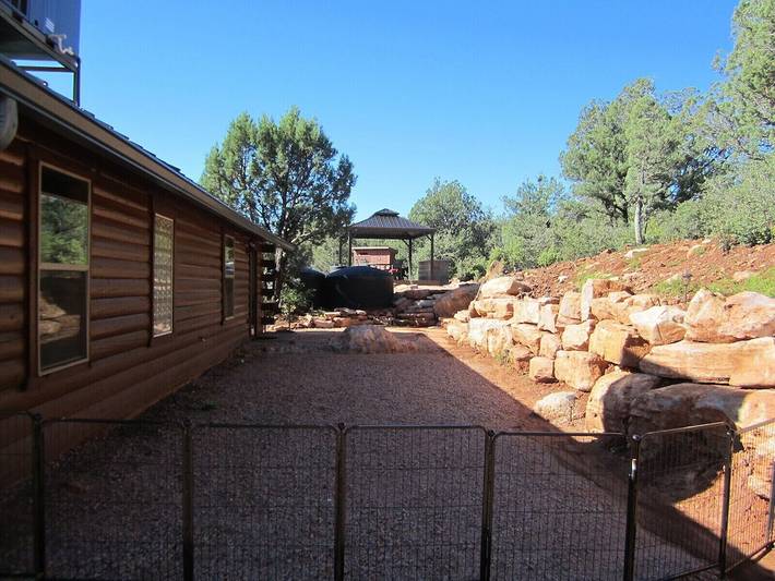 Blockhütte für 5 Personen, mit Terrasse - 1