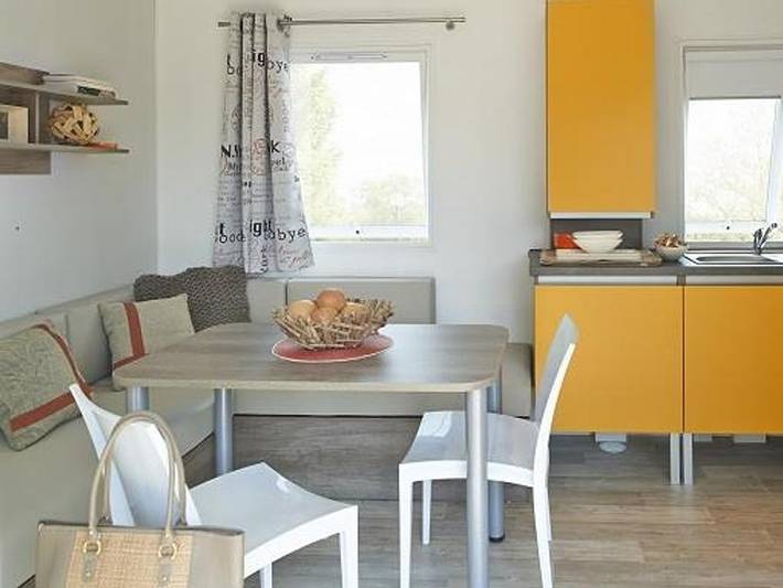 Bagheera Camping Naturiste - Mobilhome 4 personnes - Declick 2 chambres / 2 salles de bain - Vue Mer in Linguizzetta, Arrondissement de Corte