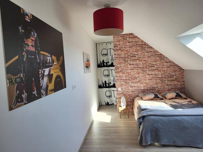 Appartement de vacances pour 2 personnes, avec jardin