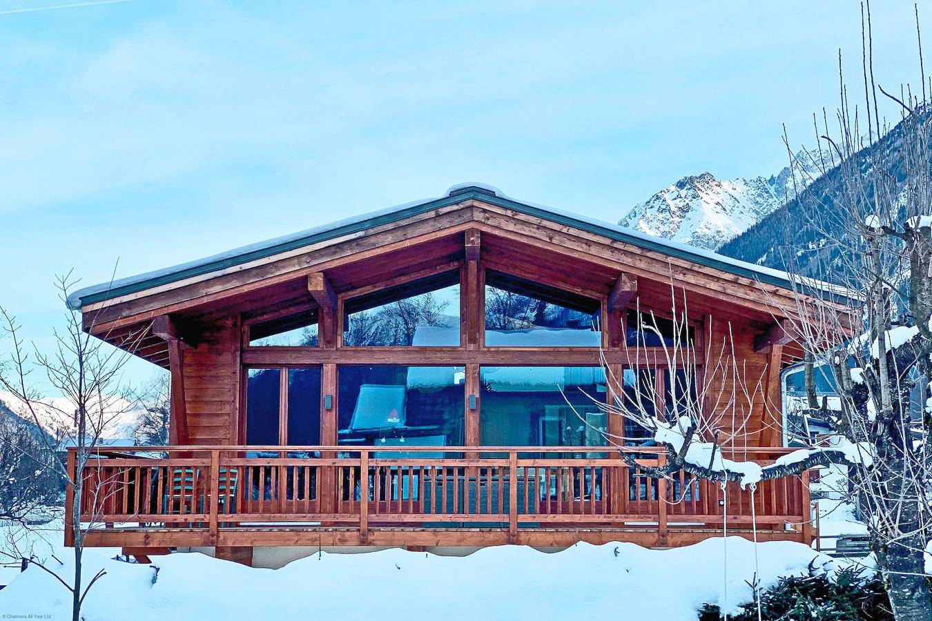 Chalet pour 8 Personnes dans Chamonix-Mont-Blanc, Massif du Mont-Blanc