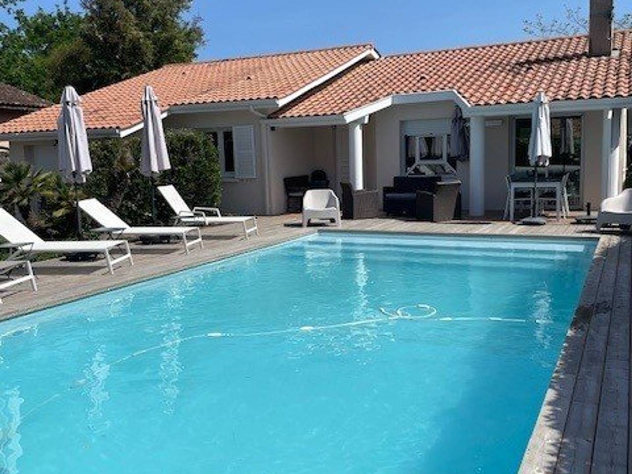 Maison avec piscine chauffée - 8 pers. in Moliets-et-Maa, Côte d’Argent