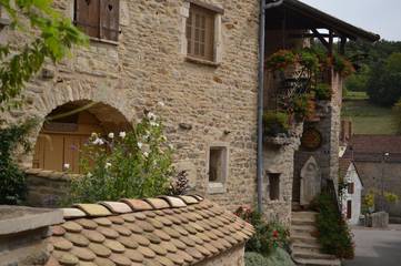 Gîte pour 5 personnes, avec terrasse et vue, animaux acceptés à La Rochepot