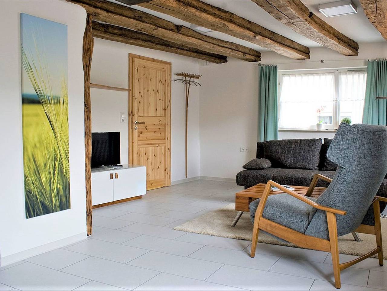 Ganze Wohnung, Ferienwohnung "Die Schmiede" mit privater Terrasse und Wlan in Schopfloch (Schwaben), Lenningen