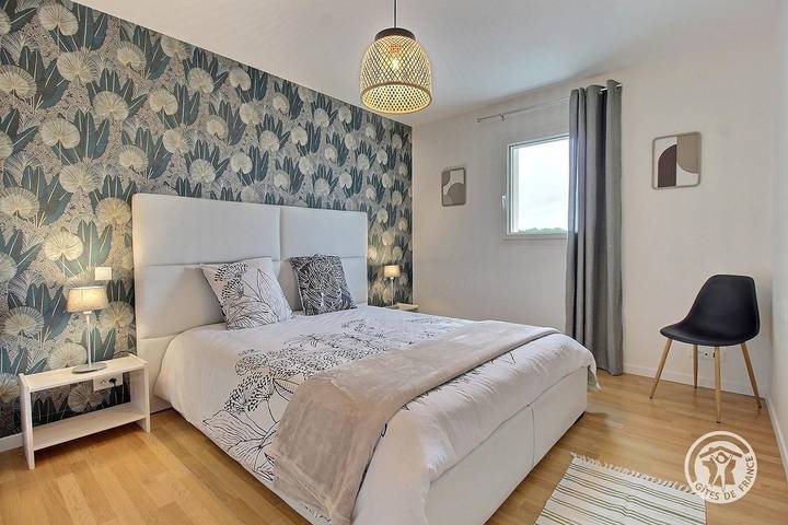 Gîte pour 6 personnes, avec jardin et vue à Saint-Nolff - 3