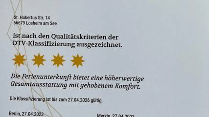 Ferienwohnung für 4 Personen in Losheim am See, Merzig und Umgebung, Bild 1
