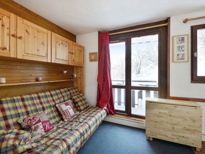 Chalet voor 4 personen, met terras, met huisdier in Les Menuires