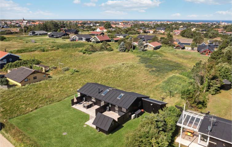 Feriehus for 6 personer, med terrasse, husdyr tilladt - 1