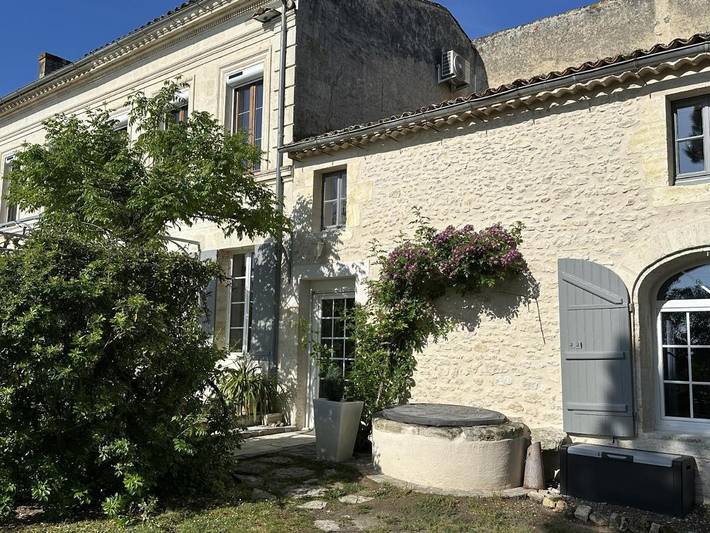Gîte pour 3 personnes, avec piscine et jardin à Saint-Estèphe - 4