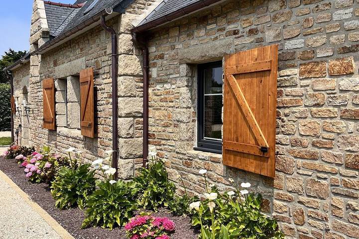 Villa  de Luxe 5* ètoiles + cocooning bord de mer Spa+Jacuzzi+Sauna in Brignogan-Plages, Région de Brest