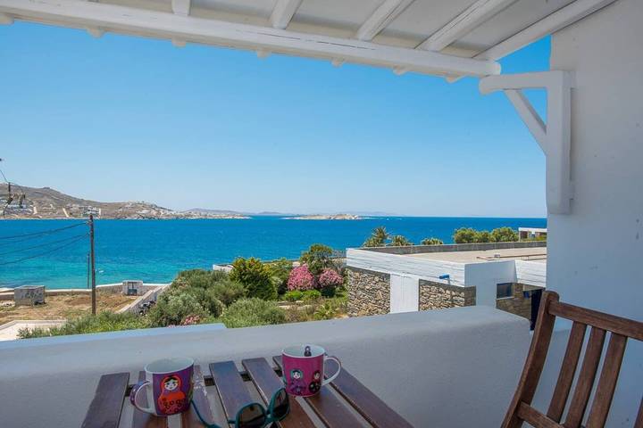 Vakantieappartement voor 6 personen, met balkon/terras, kindvriendelijk op Mykonos