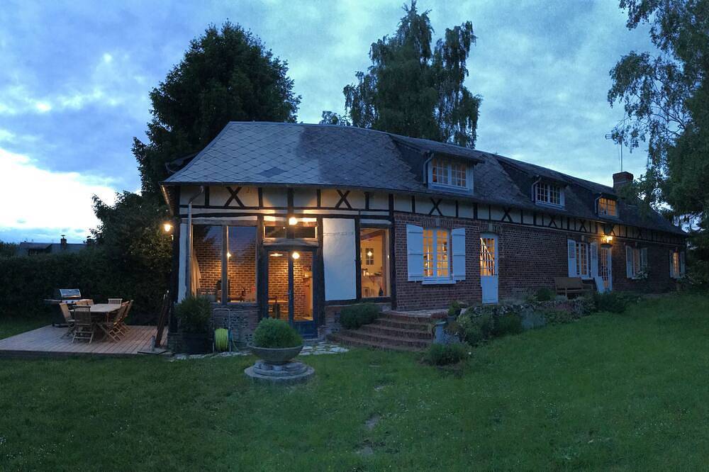 Charmante Maison Normande au cœur de la forêt in Bézancourt, Région de Dieppe