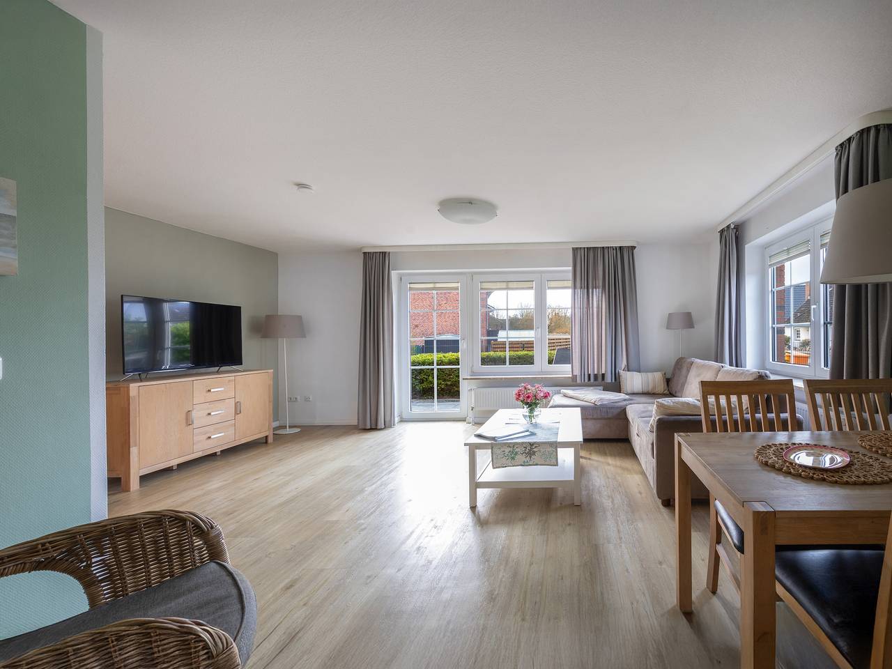 Ganze Ferienwohnung, Haus Antje - 2-Raum-Fewo Hermi 225/002 in Büsum, Dithmarschen