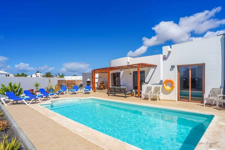 Villa für 10 Personen, mit Whirlpool und Terrasse auf Lanzarote