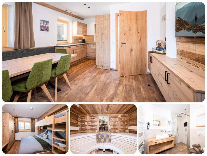 Ferienwohnung für 9 Personen, mit Sauna und Terrasse sowie Ausblick, mit Haustier - 1