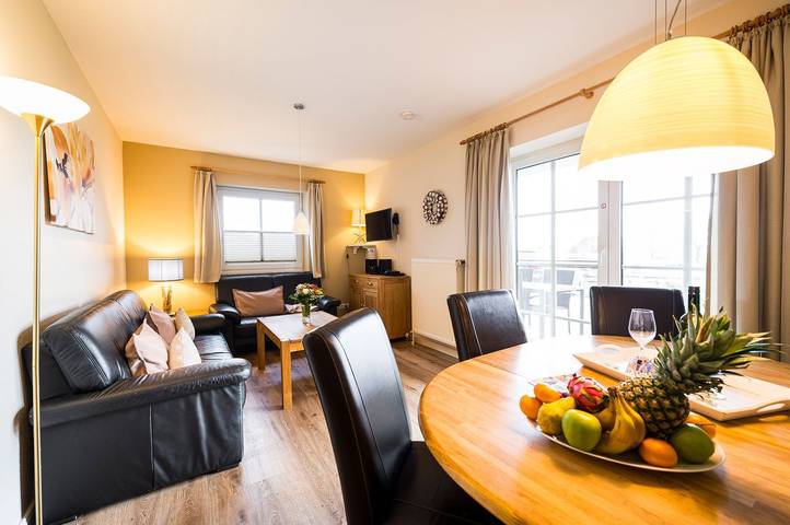 Ferienwohnung für 4 Personen, mit Terrasse und Ausblick in Schashagen