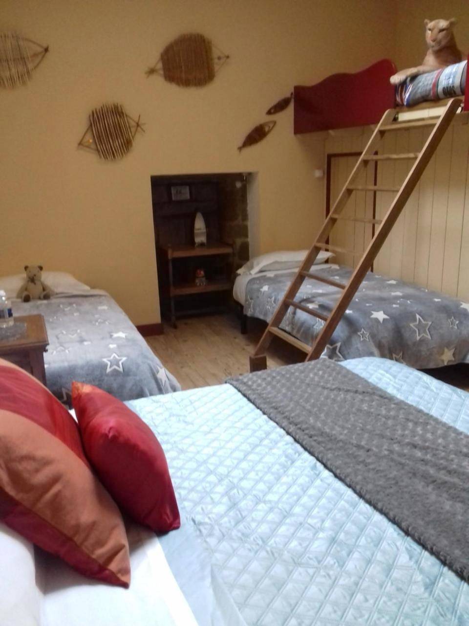 Comfort Triple Room with Shower in Sèvremont, Fontenay-le-Comte