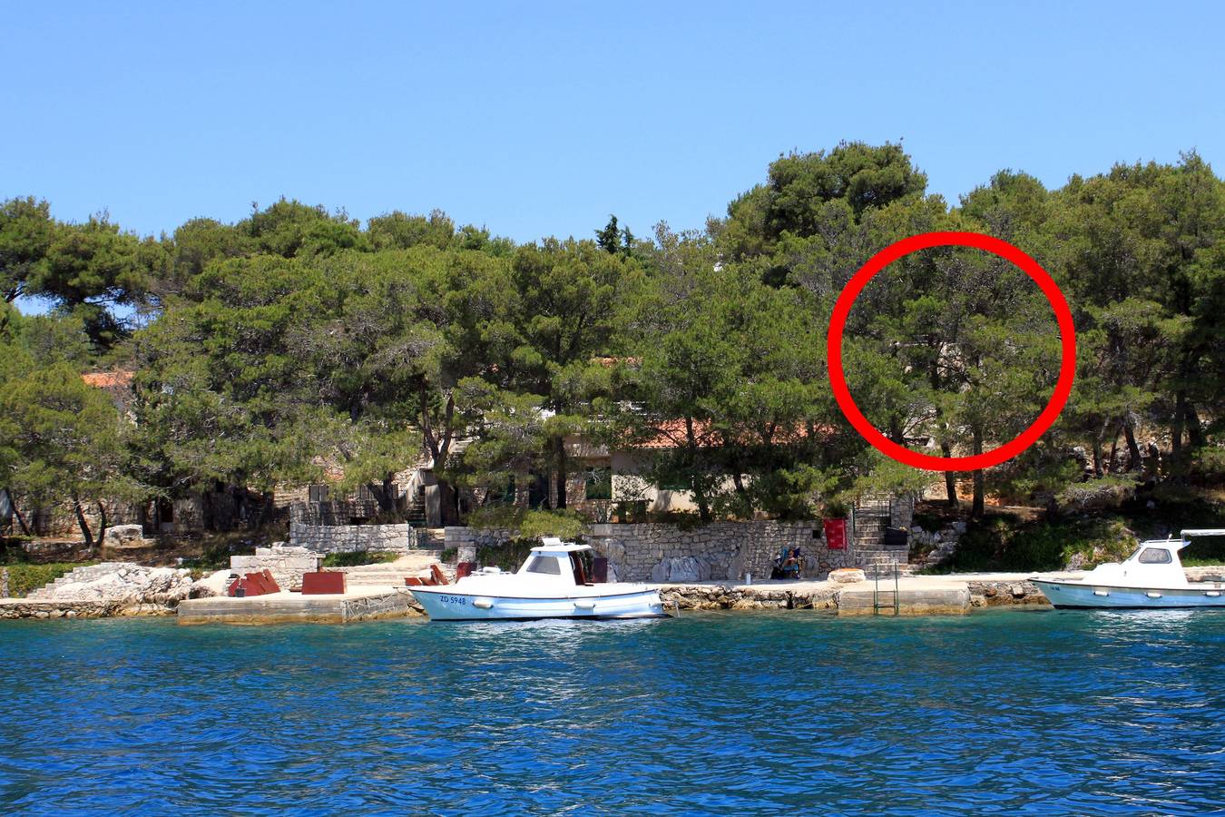 Secluded fisherman's cottage Lavdara, Dugi otok - 8155 in Sali, Dugi Otok