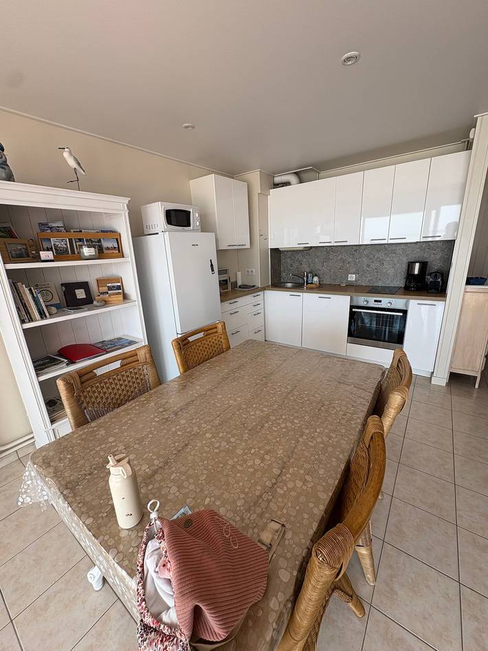 Ganze Wohnung, Ferienwohnung 'Le Poséidon' mit Meerblick, privater Terrasse und WLAN in Le Crotoy, Abbeville und Umgebung