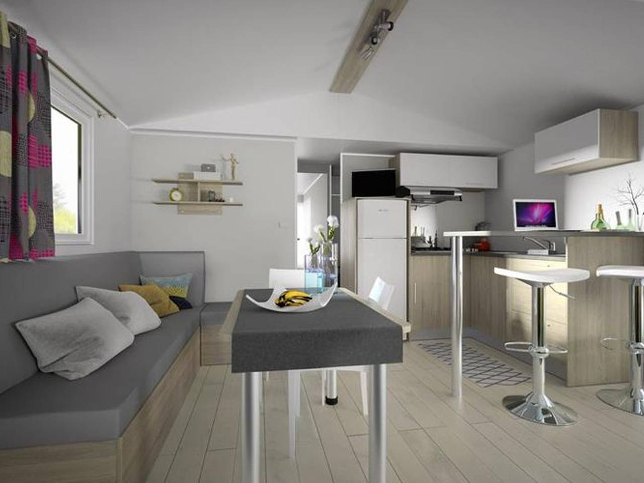 Mobil-home con Terraza en Meyrueis in Meyrueis, Cevenas