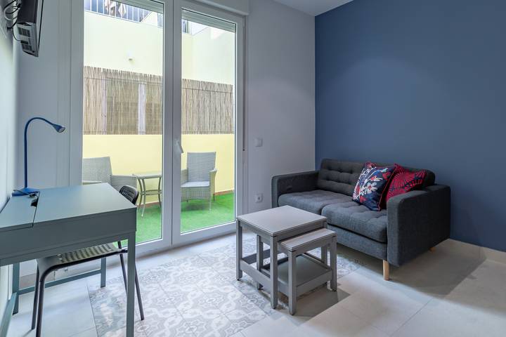 Apartahotel para 2 personas, con balcón en Valencia