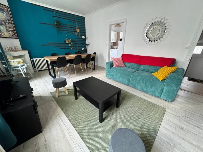 Appartement de vacances pour 7 personnes à Étretat
