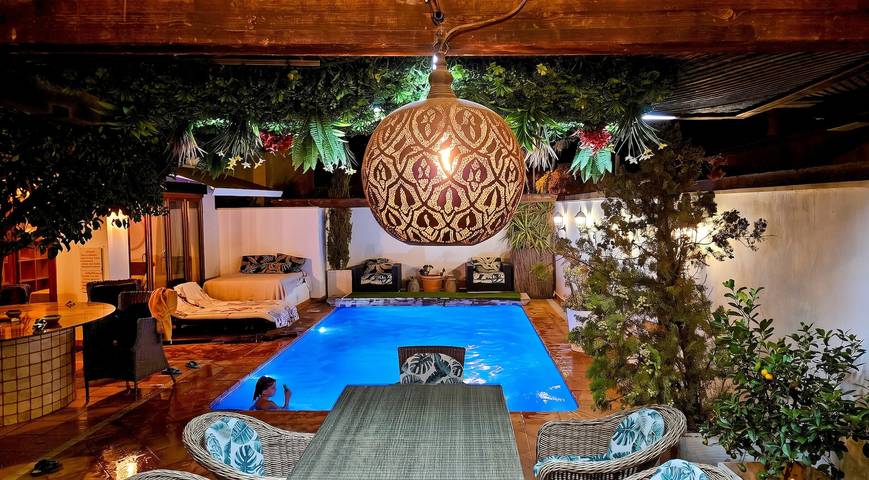 Villa de luxe à El Valle, sauna, jacuzzi, piscine chauffée. in Murcia, Murcia l'intérieur des terres