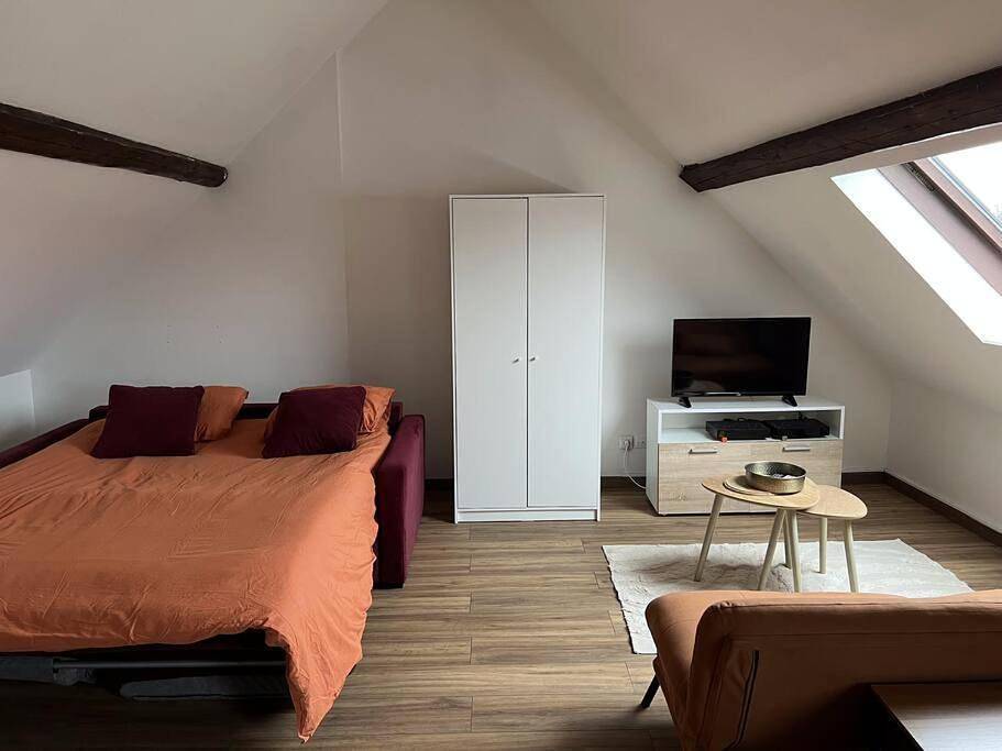 Appartement entier, Duplex Caramel Moderne in Aulnoy-lez-Valenciennes, Région de Valenciennes