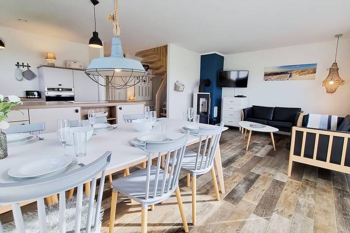 Ferienhaus für 6 Personen, mit Terrasse und Garten sowie Sauna in Sehlendorf