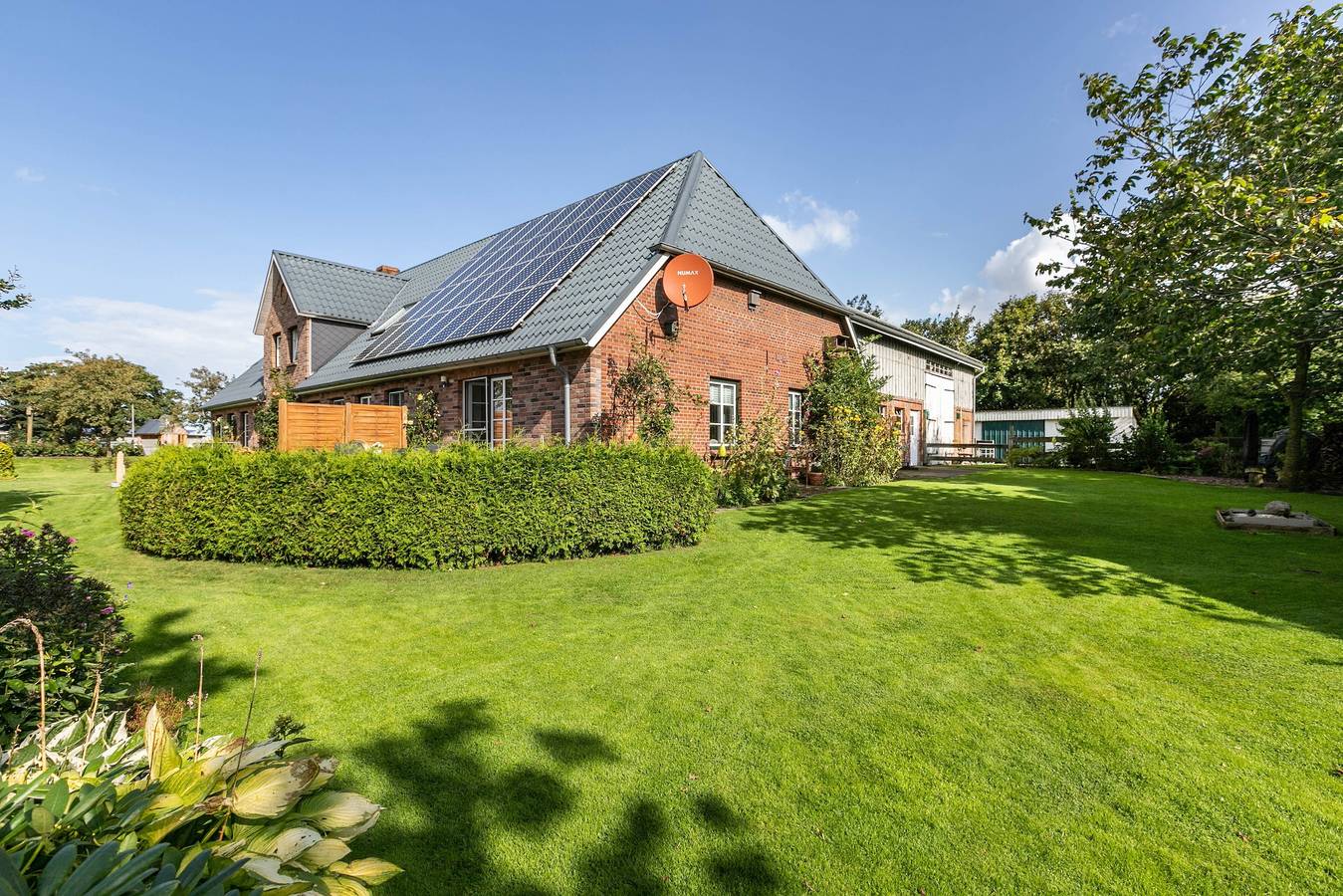 Ganze Wohnung, Ferienwohnung Hof Krakebüll" mit privater Terrasse, privatem Garten und Wi-Fi in Humptrup, Nordfriesland