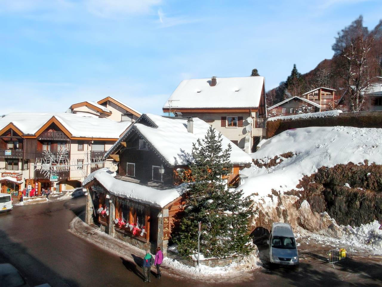 Studio entier, Studio accueillant à Les Carroz, 27 m², vue montagne in Les Carroz, Arâches-la-Frasse